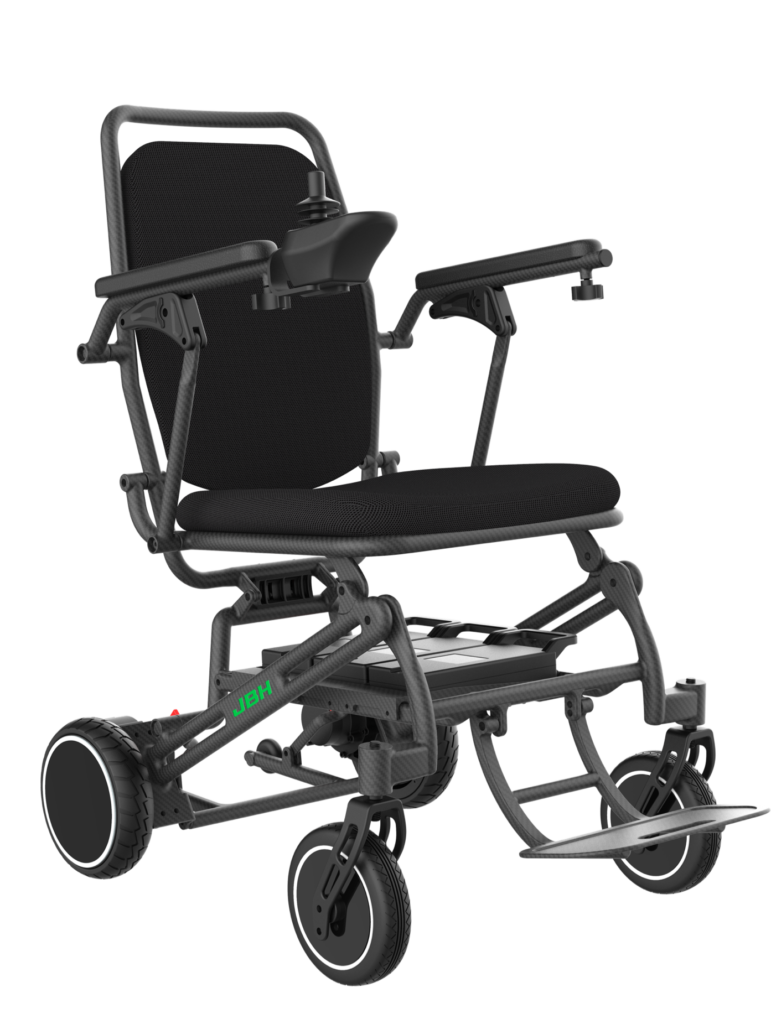 Carbon-Rollstuhl idealer E-Rollstuhl für den Innenbereich