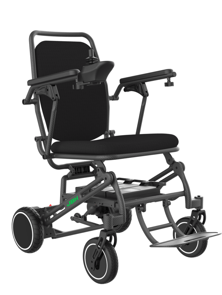 Carbon-Rollstuhl idealer E-Rollstuhl für den Innenbereich